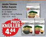 Tassimo Kaffee-Kapseln Angebote von Jacobs bei V-Markt Regensburg für 4,44 €