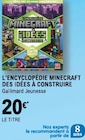 L'encyclopédie minecraft des idées à construire - Gallimard Jeunesse dans le catalogue E.Leclerc