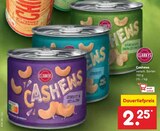 Nüsse im Netto Marken-Discount Prospekt Cashews von CLARKYS im aktuellen Netto Marken-Discount Prospekt für 2,25 €