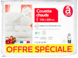 Couette Chaude Actuel en promo chez Auchan Supermarché Avignon à 15,00 €