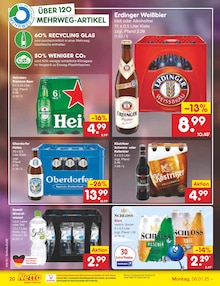 Bier im Netto Marken-Discount Prospekt "Aktuelle Angebote" mit 61 Seiten (Dorsten)