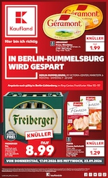 Kaufland Prospekt für Berlin mit 74 Seiten Kaufland Prospekt für Berlin: "Hier bin ich richtig", 74 Seiten, 17.09.2026 - 23.09.2026