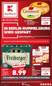 Aktueller Kaufland Ahrensfelde Prospekt Kaufland Prospekt Ahrensfelde "Hier bin ich richtig" mit 74 Seiten