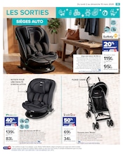 Siège Auto Bébé Angebote im Prospekt "Les babydays 15 jours à prix très doux" von Carrefour Siège Auto Bébé Angebote im Prospekt "Les babydays 15 jours à prix très doux" von Carrefour auf Seite 15