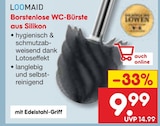 Bürstenlose WC-Bürste aus Silikon von LOOMAID im aktuellen Netto Marken-Discount Prospekt