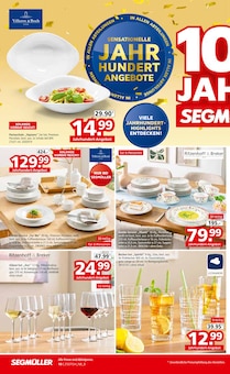 Glas Angebot im Segmüller Prospekt, gültig von 19.07.2025 bis 02.08.2025 Glas Angebot im aktuellen Segmüller Prospekt auf Seite 16
