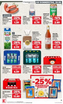 Milch im Kaufland Prospekt "Hier bin ich richtig" mit 52 Seiten (Oldenburg)
