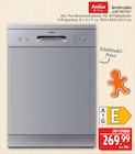 Aktuelle Geschirrspüler Angebote bei Marktkauf in Leipzig Aktuelles Geschirrspüler GSP 14755E Angebot bei Marktkauf in Leipzig ab 269,99 €