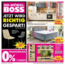 Aktueller SB Möbel Boss Neubrandenburg Prospekt "JETZT WIRD RICHTIG GESPART!" mit 12 Seiten