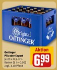 Aktuelle Bier Angebote bei REWE in Krefeld Aktuelles Pils Angebot bei REWE in Krefeld ab 6,99 €