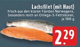 Aktuelles Lachsfilet (mit Haut) Angebot bei E center in Duisburg ab 2,29 €