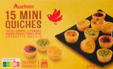 MINI QUICHES SURGELÉES AUCHAN - AUCHAN - Auchan Hypermarché MINI QUICHES SURGELÉES AUCHAN - AUCHAN à 9,98 € dans le catalogue Auchan Hypermarché