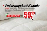 Federsteppbett Kanada im Angebot bei Die Möbelfundgrube in Bad Kreuznach Federsteppbett Kanada Angebote bei Die Möbelfundgrube Bad Kreuznach für 59,99 €