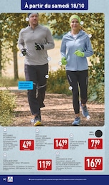 Prix et réduction Accessoire Sport dans le prospectus Aldi en cours Offre Accessoire Sport dans le catalogue Aldi du moment à la page 38