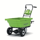 Brouette tractée - GREENWORKS - Espace Emeraude à Quimper Brouette tractée - GREENWORKS en promo chez Espace Emeraude Quimper à 559,00 €