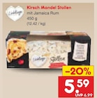 Kirsch Mandel Stollen für 5,59 € bei Netto Marken-Discount im Angebot Kirsch Mandel Stollen im aktuellen Netto Marken-Discount Prospekt