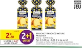 Brioche Tranchée Nature - Pasquier en promo à 4,40 € chez Intermarché Super Brioche Tranchée Nature - Pasquier dans le catalogue Intermarché Super