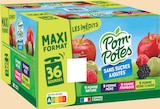Compotes gourdes Les Inédits sans sucres ajoutés pomme, reine-claude, mûre, framboise x36 - POM'POTES en promo chez Intermarché Super Compotes gourdes Les Inédits sans sucres ajoutés pomme, reine-claude, mûre, framboise x36 - POM'POTES dans le catalogue Intermarché Super