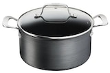 Promo Marmite / Faitout Tefal FAITOUT 24 CM (5L) + COUVERCLE UNLIMITED PREMIUM INDUCTION G2564602 à 49,69 € dans le catalogue Darty à Guichainville