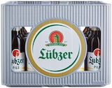 Pils im Angebot bei REWE in Guben Pils Angebote von Lübzer bei REWE Guben für 10,99 €
