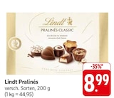 Pralinés im Angebot bei EDEKA in Freiburg Pralinés Angebote von Lindt bei EDEKA Freiburg für 8,99 €