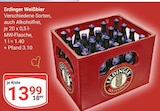 Weißbier im Angebot bei GLOBUS in Bensheim Weißbier Angebote von Erdinger bei GLOBUS Bensheim für 13,99 €