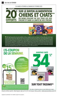 Prospectus Intermarché à Goudet, "JUSQU'À -60% DE REMISE IMMÉDIATE SUR LE 2ÈME", 16 pages de promos valables du 04/02/2025 au 16/02/2025