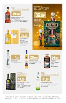 Promo Scotch whisky dans le catalogue Supermarchés Match du moment à la page 7