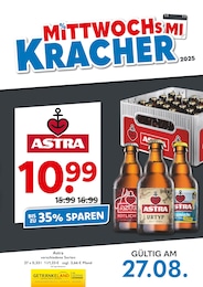 Getränkeland Prospekt für Frankfurt: "Mittwochskracher", 1 Seite, 27.08.2025 - 27.08.2025