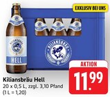 Aktuelles Kiliansbräu Hell Angebot bei E center in Reutlingen ab 11,99 €