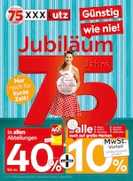XXXLutz Möbelhäuser Prospekt für Stuttgart mit 24 Seiten XXXLutz Möbelhäuser Prospekt für Stuttgart: "75 Jahre XXXLutz", 24 Seiten, 07.09.2020 - 27.09.2020