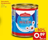 Gezuckerte Kondensmilch im Angebot bei Netto Marken-Discount in Weinheim Gezuckerte Kondensmilch Angebote von Dovgan bei Netto Marken-Discount Weinheim für 0,89 €