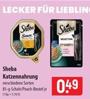 Sheba Katzennahrung Angebote bei famila Nordost Buchholz für 0,49 €