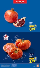 Promos Tomate dans le catalogue "L'ÉTÉ IMBATTABLE" de Lidl Tomate en promo dans le catalogue Lidl à la page 5