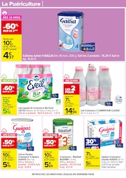 Offre Lait Bio dans le catalogue Carrefour du moment à la page 56