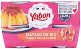 Mon Gâteau de Semoule Nappé de Chocolat - YABON en promo chez Colruyt Mon Gâteau de Semoule Nappé de Chocolat - YABON dans le catalogue Colruyt