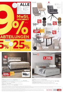 Bett Angebot im aktuellen XXXLutz Möbelhäuser Prospekt auf Seite 3