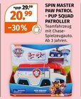 Paw Patrol - Pup Squad Patroller von Spin Master im aktuellen Müller Prospekt für 20,99 €