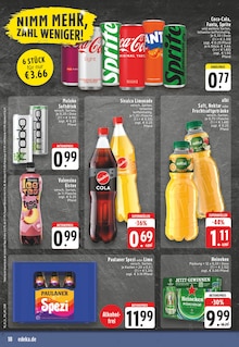 Coca Cola im EDEKA Prospekt "Aktuelle Angebote" mit 24 Seiten (Neuwied)