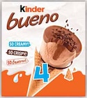 Cône glacé bueno classic x4 - Kinder en promo chez Intermarché Cône glacé bueno classic x4 - Kinder dans le catalogue Intermarché