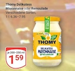 Delikatess Mayonnaise von Thomy für 1,59 € bei GLOBUS im Angebot Delikatess Mayonnaise von Thomy im aktuellen GLOBUS Prospekt