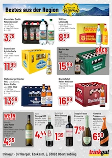 Bier im Trinkgut Prospekt "Aktuelle Angebote" mit 4 Seiten (Regensburg)