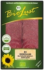 Bio Rindersalami im Angebot bei REWE in Hamburg Bio Rindersalami Angebote von BioLust bei REWE Hamburg für 2,49 €
