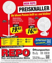 Ähnliche Deckenventilator Angebote im Prospekt "Aktuelle Angebote" von Repo in Rostock Ähnliche Angebote wie Deckenventilator im Prospekt "Aktuelle Angebote" auf Seite 20 von Repo in Rostock