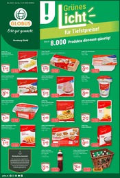 Aktueller GLOBUS Supermarkt Prospekt in Hirschhof und Umgebung, "Aktuelle Angebote" mit 45 Seiten, 06.01.2025 - 11.01.2025