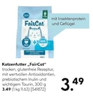 Katzenfutter im Angebot bei Hellweg in Hemer Katzenfutter Angebote von FairCat bei Hellweg Hemer für 3,49 €