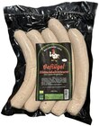 Bio Geflügel-Bratwurst im Angebot bei REWE in Bonn Bio Geflügel-Bratwurst Angebote von Familie Lück bei REWE Bonn für 11,99 €
