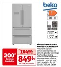 RÉFRIGÉRATEUR MULTIPORTES BEKO REM60SN - beko dans le catalogue Auchan Hypermarché