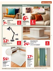 Promos Pouf dans le catalogue "BIEN AU CHAUD" de Auchan Hypermarché Pouf en promo dans le catalogue Auchan Hypermarché à la page 7