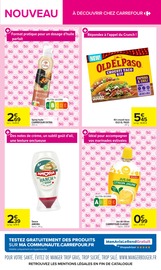 Promos Saucisse dans le catalogue "LE MEILLEUR DES NOUVEAUTÉS" de Carrefour Saucisse en promo dans le catalogue Carrefour à la page 13